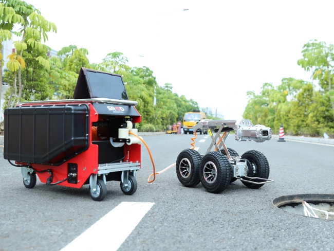 西青管道检测机器人